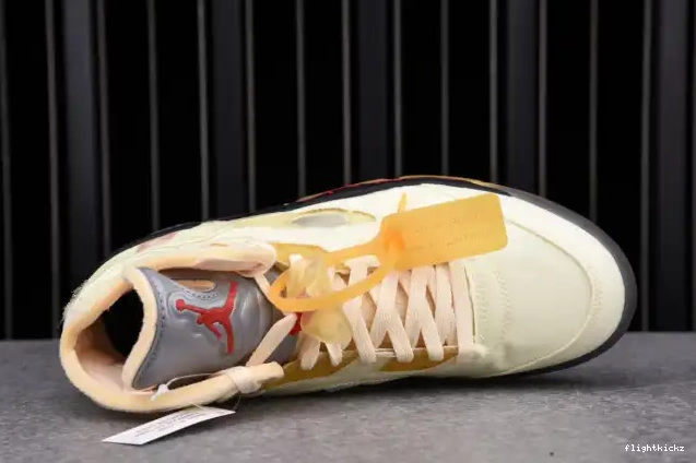 Retro 5 Sail OFF-WHITE DH8565-100 Jordan 0619